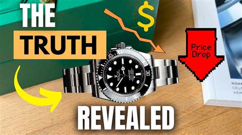 rolex decrease value|are rolex prices dropping.